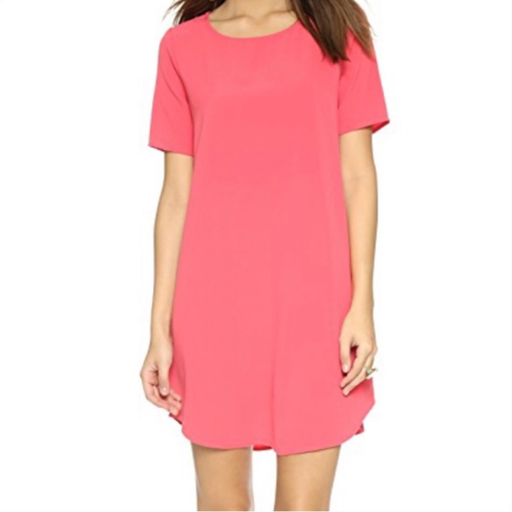 CUPCAKES AND CASHMERE Pink Shift Dress
